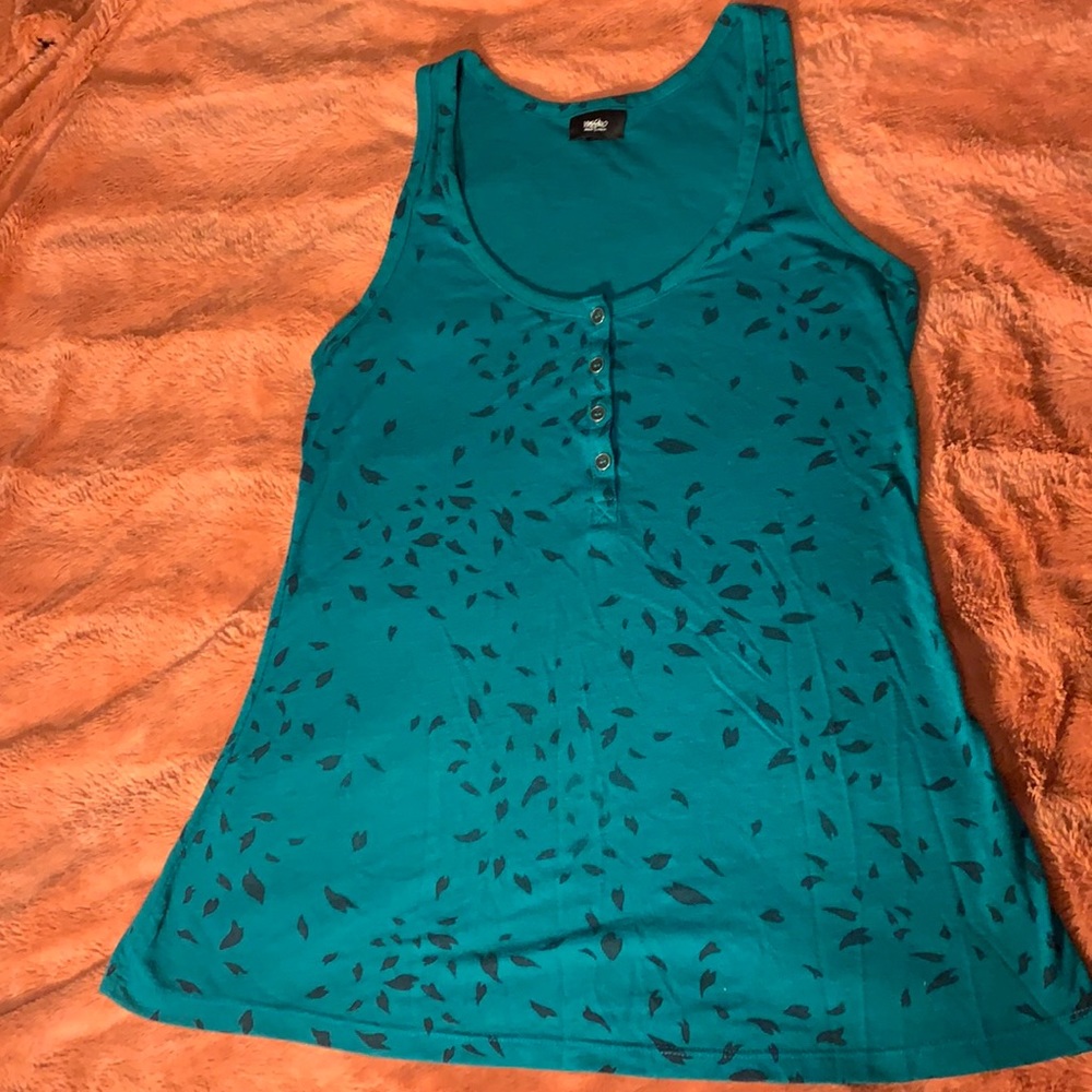 Mossimo Tank Top SZ Small Turquose